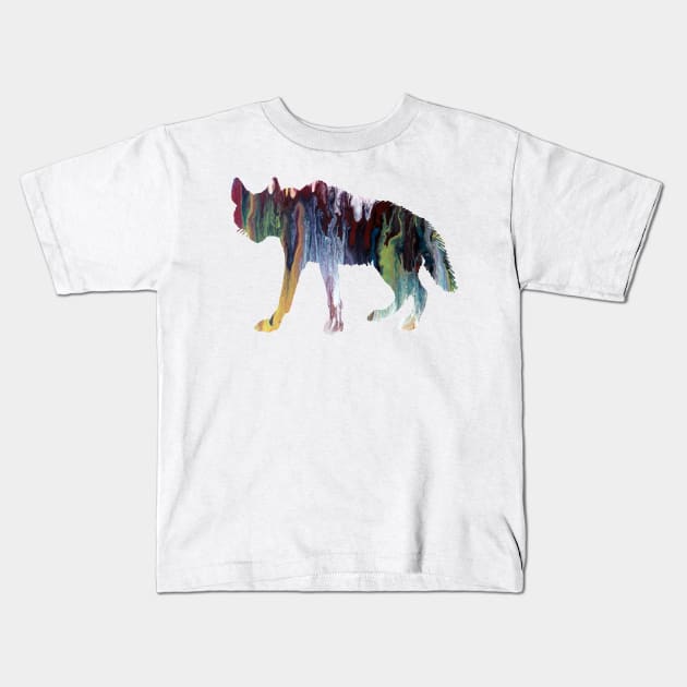 Hyena Kids T-Shirt by BittenByErmines